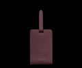 Aluminum Edge Tag in Oxblood Red